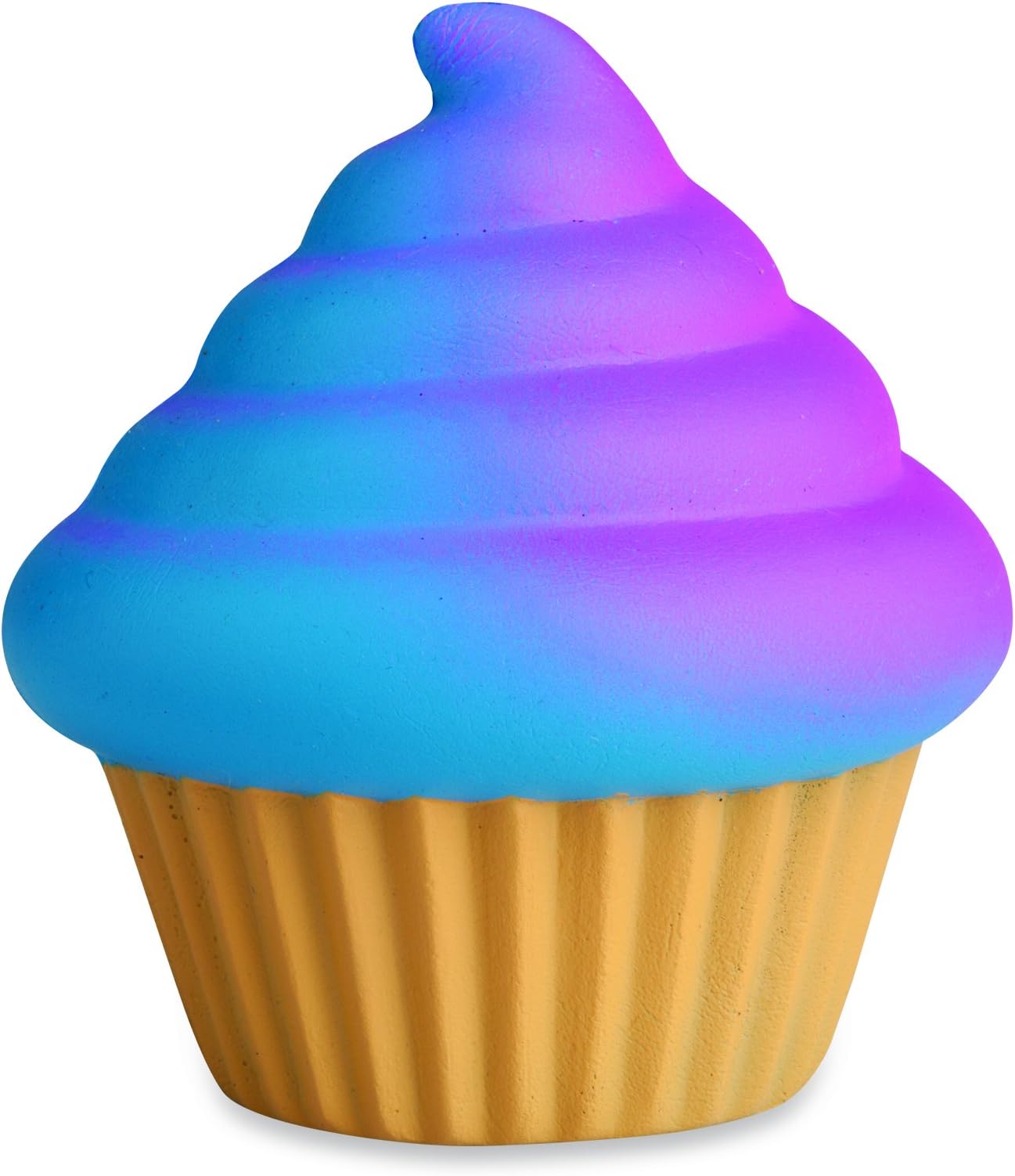 Soft N Slo Squishies Purple and Blue Cupcake Dessert Shaped