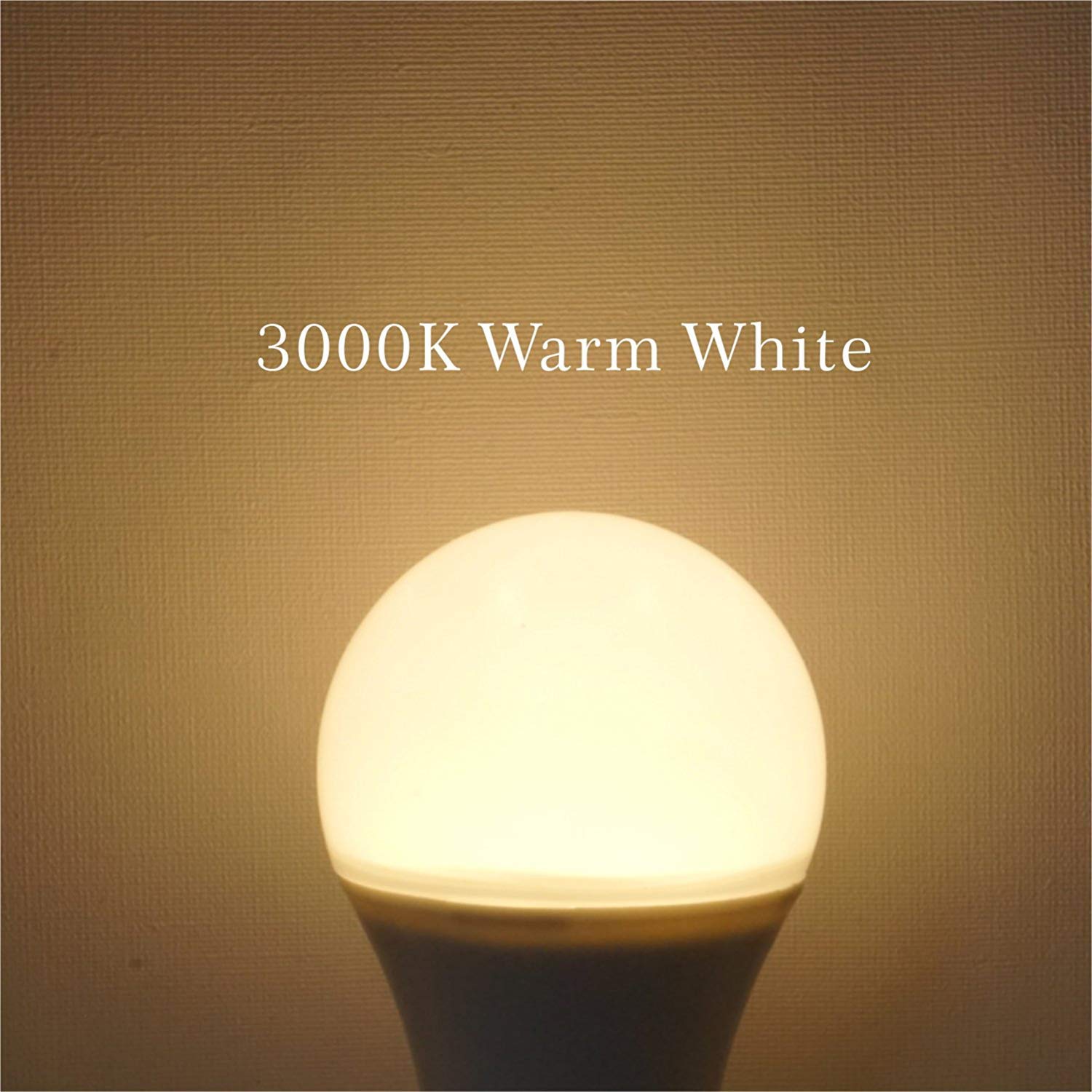 Torkase Dusk to Dawn Light Bulb, Plug and Play, Auto On/Off, Built in Photocell Detector, 85% Energy Saving, 9W/A19/E26/120V, Indoor/Outdoor Yard Porch Patio Garage Warehouse (Warm White, 2 Pack)