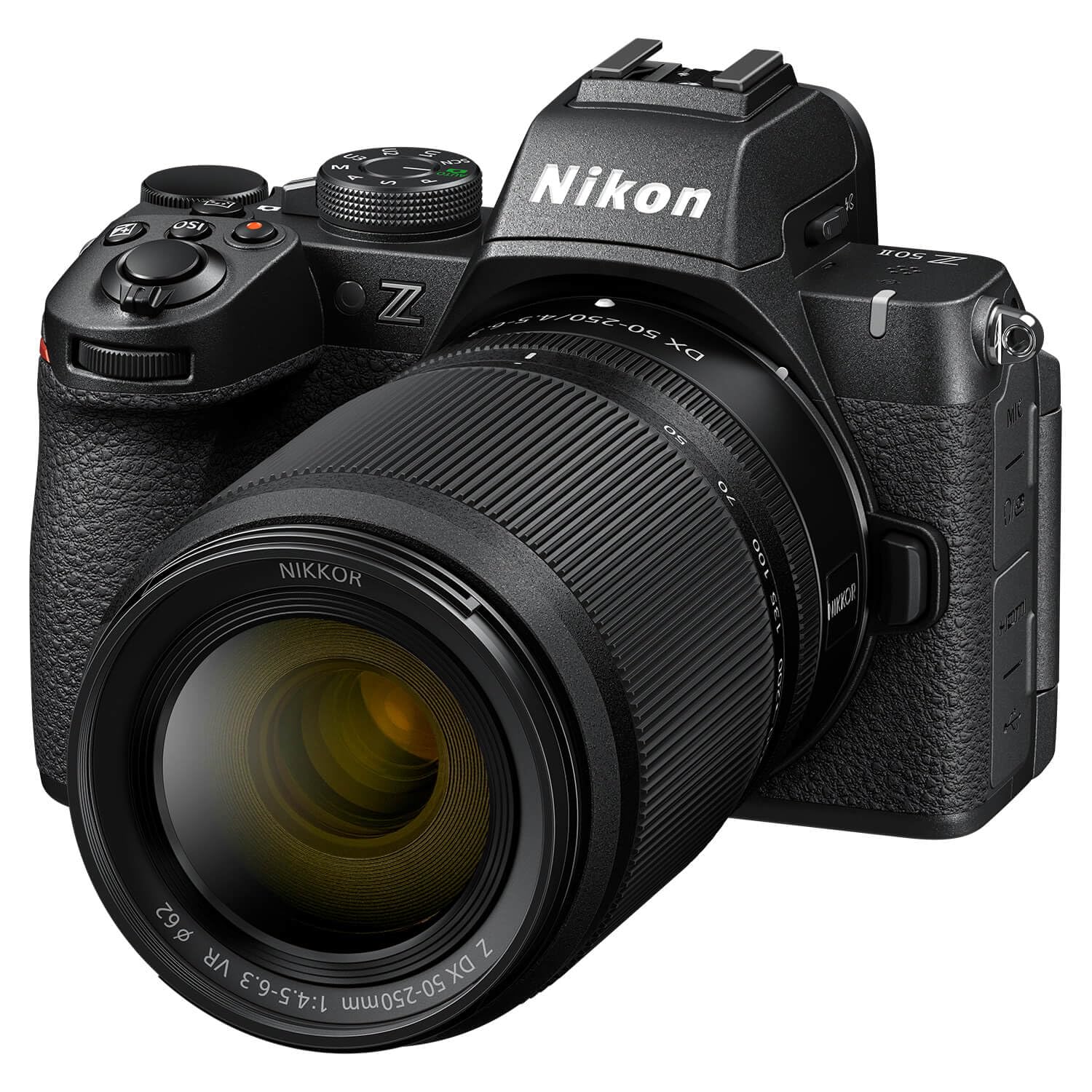 Nikon Z50 II with Two Lenses | Compact mirrorless Stills/Video Camera with Easy Color presets and Wireless Photo Sharing | Nikon USA Model