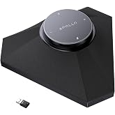 Conference Speaker and Microphone for Large Meeting Rooms Up to 20 People | Daisy Chain Mics(Not included), 360&deg; Voice Pickup, AI Noise Reduction, 10W Speakerphone, USB/Bluetooth, Works with Zoom