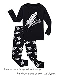 Rocket Big Boys Long Sleeve Pajamas 100% Cotton Pjs
