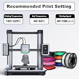 Yousu PLA+ Filament Multicolour Pack 1.75mm 2.5kg 10x250g Spools view 4