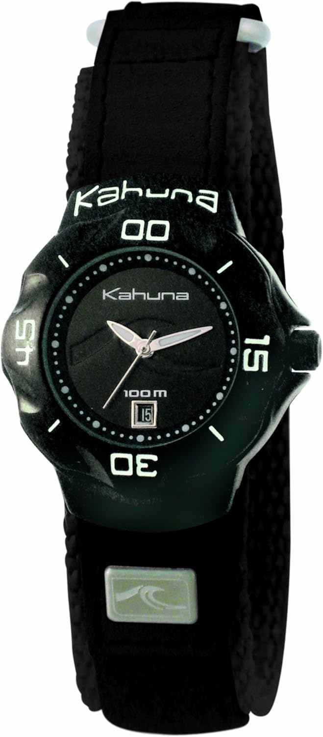 Kahuna K1M1010L Ladies Black Velcro Strap Watch Amazon.co.uk Watches