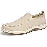 Men's Slip on Shoes, Casual Walking Loafers with Arch Support, Orthopedic Shoes Lightweight Non Slip Sneakers