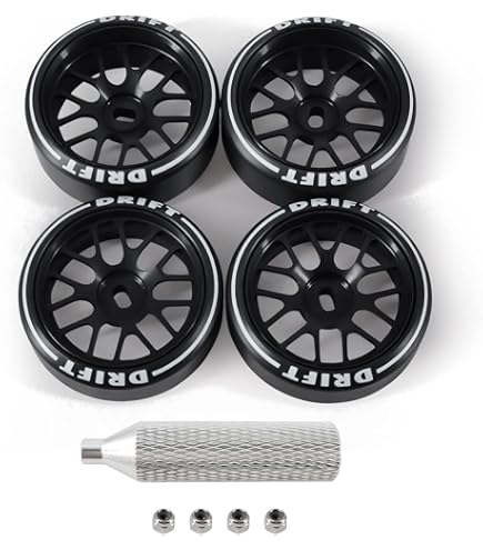Amazon.com: DS Racing MI-LF3 4-Piece Drift Tires Set for Kyosho