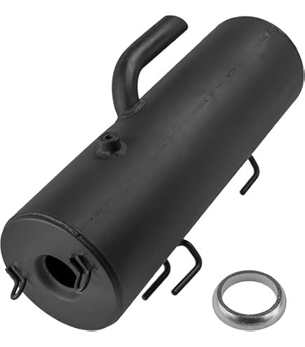 Complete Exhaust Muffler Kit For 1999 Polaris Ranger 500 6x6 - Caltric Brand, 90-Day Warranty
