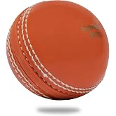 Cricnix Cricket Ball Super PVC Balls | Squash Balls | PVC Cricket Balls | Batting Practice Balls | Soft Cricket Balls Soft Orange 2.8oz (1-Pack/3-Pack/6-Pack)