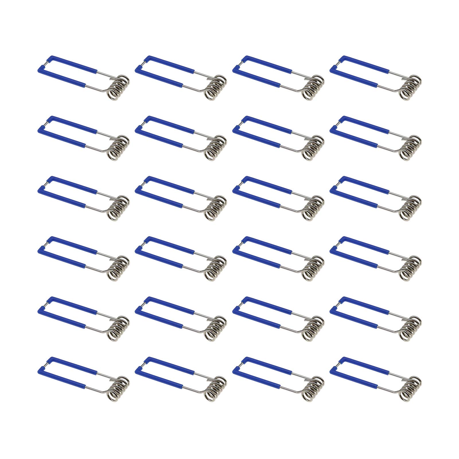 OTOTEC 24PCS Retaining Spring Clips Securing Clamps Light Fittings 1.5x60mm for GU10 MR16 Downlight Spotlight Recessed Ceiling Lighting