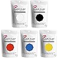 BOHS Primary Colors Foam Modeling Clay - Squishy, Air Dry, Soft - for Cosplay,School Projects,Baby Hand Print,Slime - Gifts for Adult and Kids - 5 pcs,18 OZ
