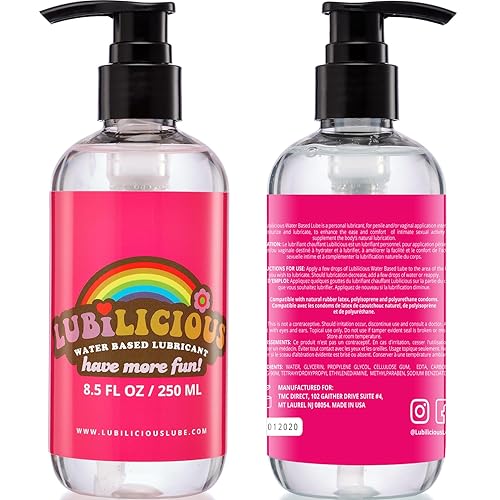 homemade water lubricant Lubricants - Water Based Lubricants - Page 1