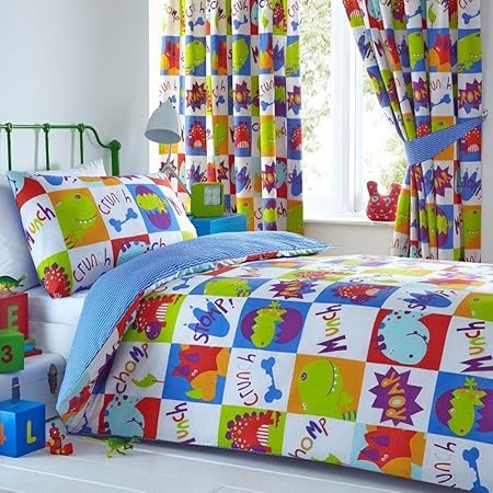 dinosaur cot quilt