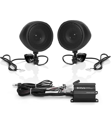 Amazon.com: BOSS Audio Systems MCBK625BA Motorcycle Speaker Sound