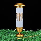 OURMEMO Solar Angels for Cemetery - Outdoor Garden Angel Solar Lights, Guardian Light (White)