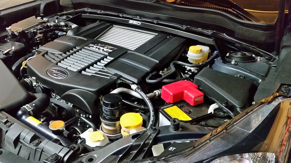 Распорки на субару xv