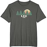 Lee MA Vintage Throwback Tee Retro 70s Design T-Shirt