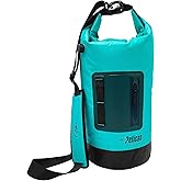 Pelican - Exocool Cooler Dry Bag - Collapsible Portable Soft Sided Roll - Insulated Waterproof Leak Proof for Kayaking, Hiking, Camping & Fishing - 10L or 20L