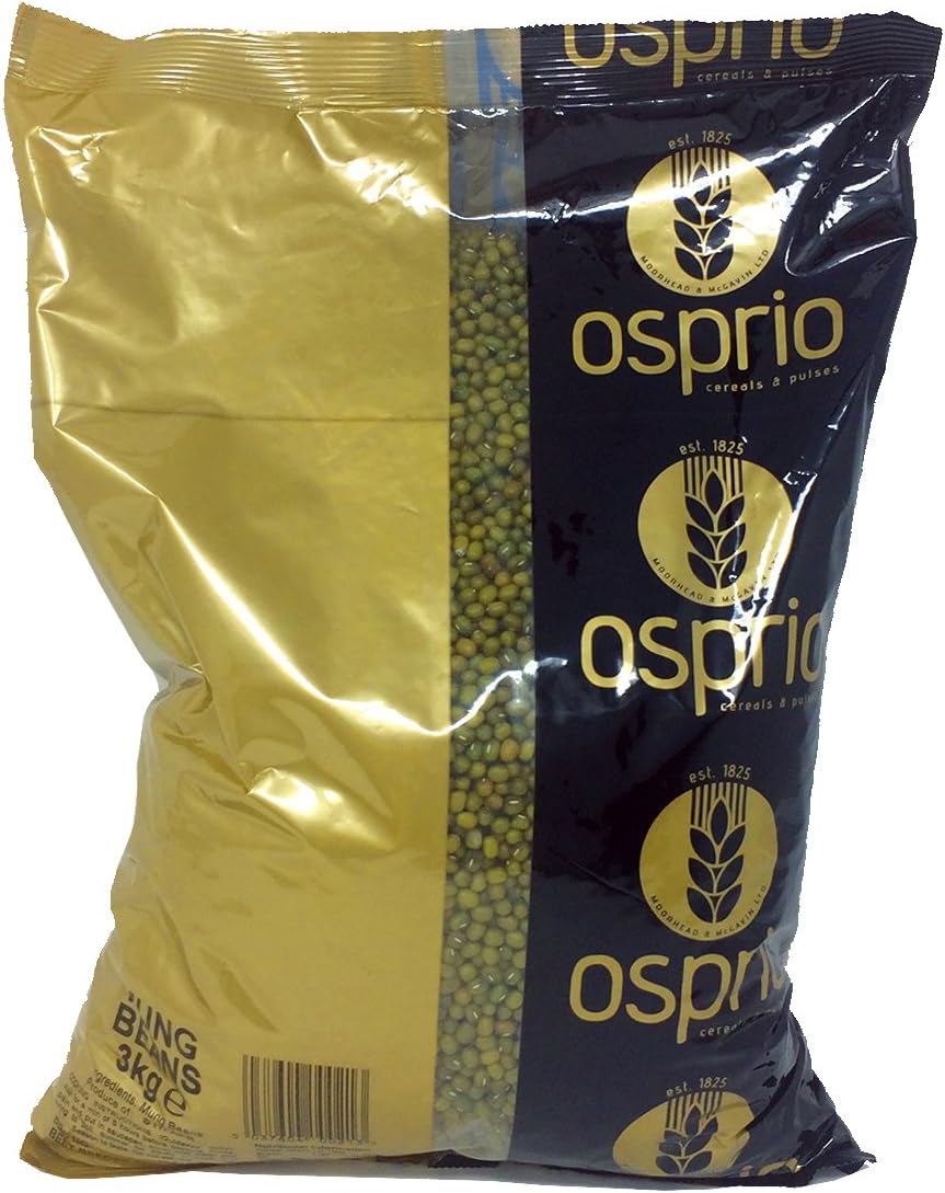 Osprio Mung Beans 3kg Bag (Product of South Africa)