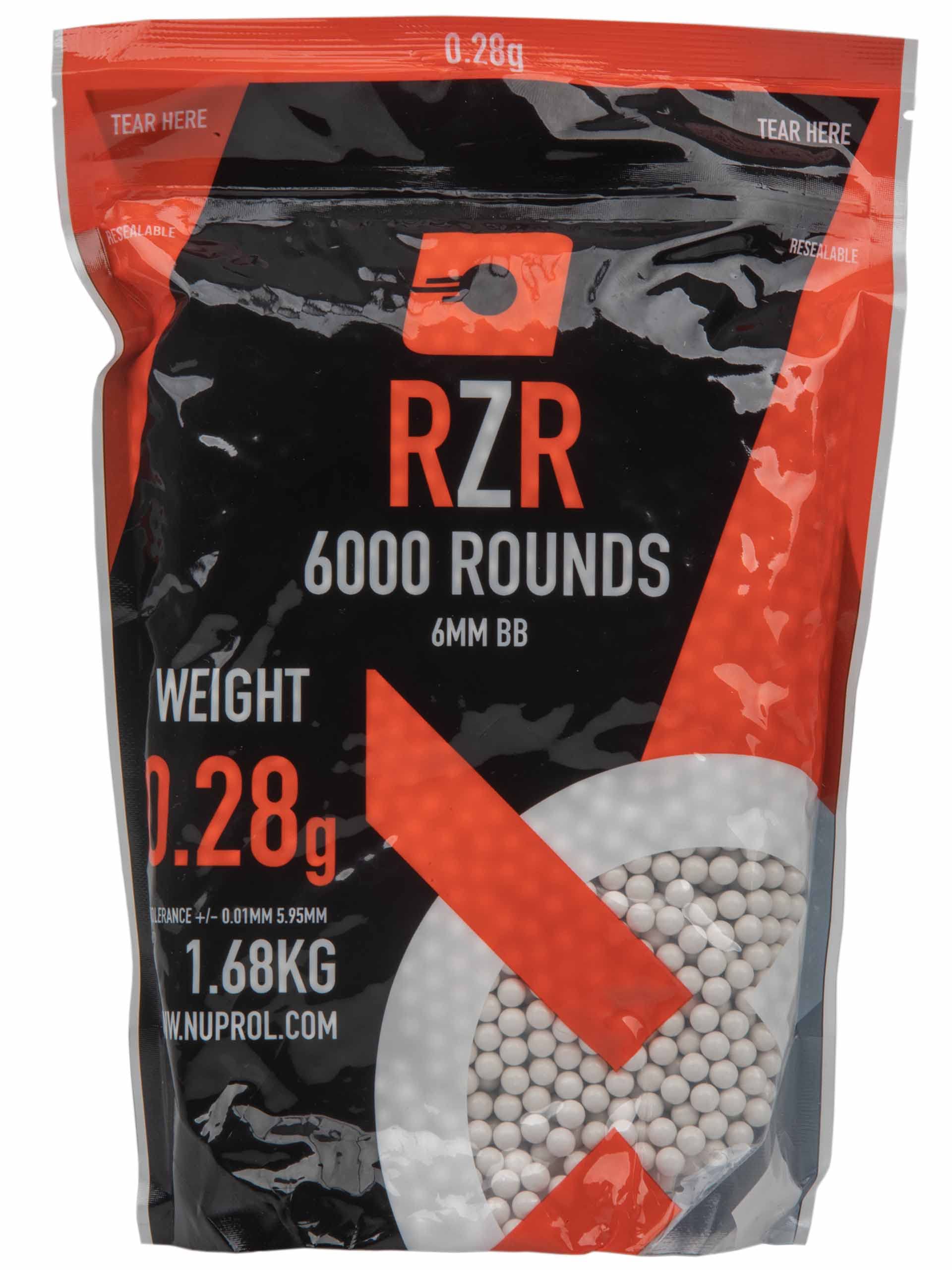 RZR 0.28g Precision 6mm BB x 6000rnd, White