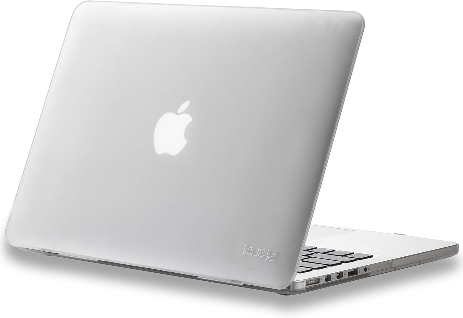 Kuzy - Older Version MacBook Pro 13.3 inch Case (Release 2015-2012) Rubberized Hard Cover for Model A1502 A1425 with Retina Display Shell Plastic - Clear Frost
