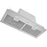 Broan&reg; 30-Inch Built-In Power Pack Insert, 650 Max Blower CFM, Stainless Steel