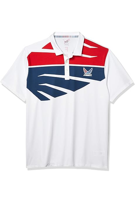 puma american flag golf shirt