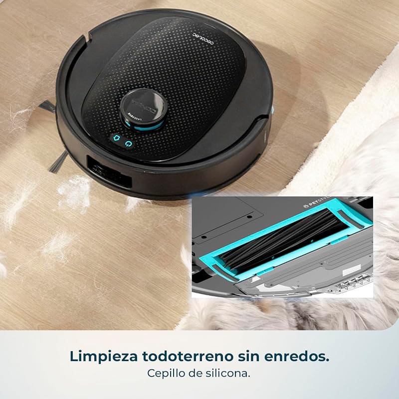 Robot Aspirador y Friegasuelos con IA Conga Y80 X-Treme
