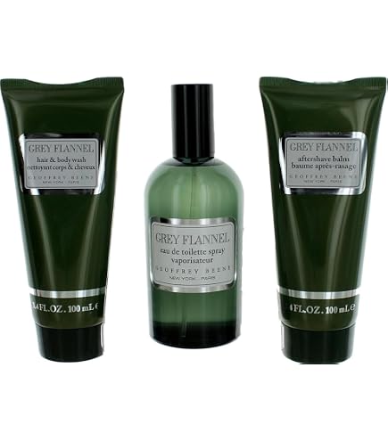 Parfum Geoffrey Beene Grey Flannel Eau De Toilette Homme 120 Ml - Neuf Sous Cellophane