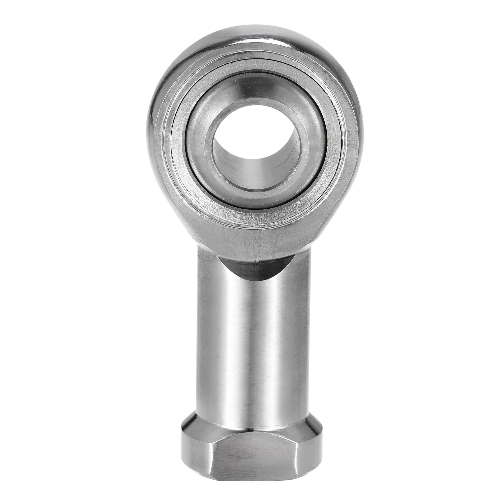 sourcing map SSI14T/K Rod End Bearing 14mm Bore Stainless Steel M14x2 Female Thread Right Hand