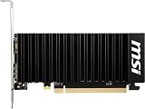 MSI GeForce GT 1030 4GB GDDR4 LP OC Graphics Card PCIe 3.0 HDMI DP Low Profile view 2