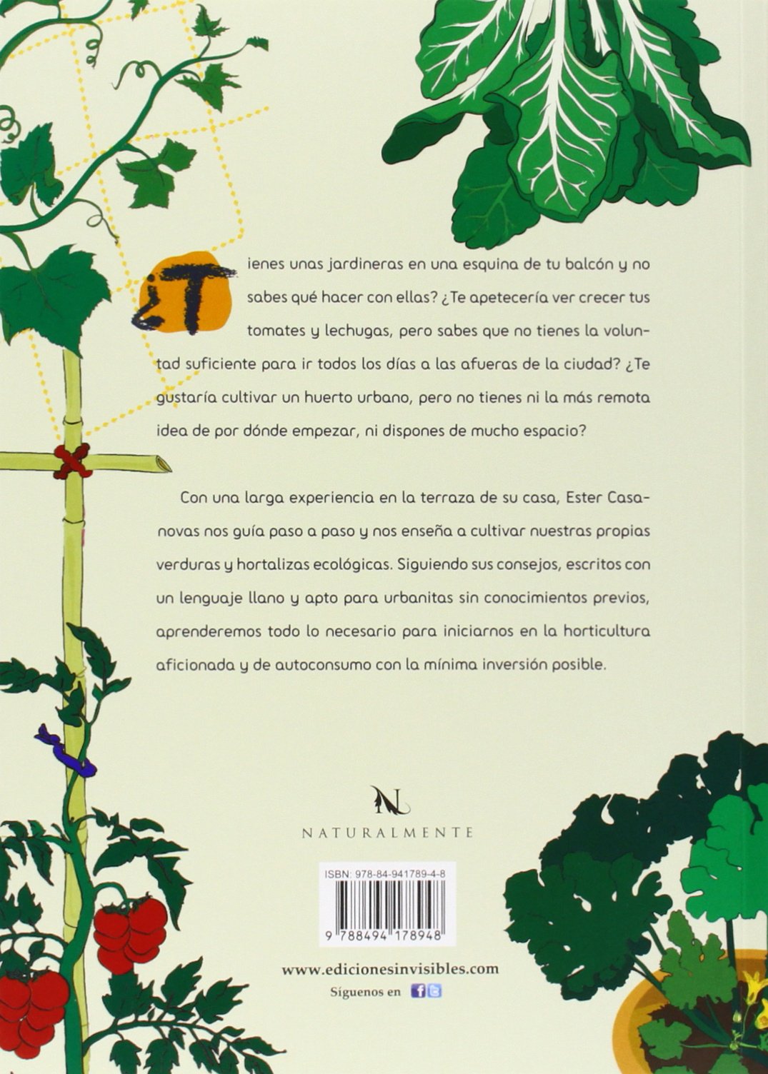 Hortelanos De Ciudad: Manual ilustrado para cultivar un huerto en ...