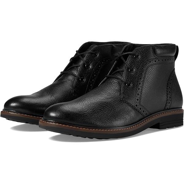 Amazon.com | Nunn Bush Men's Odell 2.0 Wingtip Dress Casual Chukka
