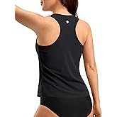 G Gradual Tankini Tops for Women High Neck Swim Top Racerback Bathing Suit Tops Modest Swimsuits Tank Top Only No Bottom