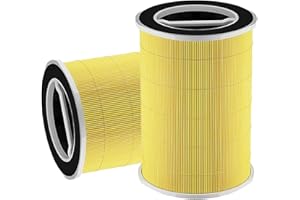 Maostair 2 Pack P200/P200STrue HEPA Replacement Filter Compatible with Welov P200S P200 Pro & G200S/G200 Air Purifier, High-E