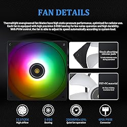 Thermalright Frozen Notte 360 Black ARGB V2 Water