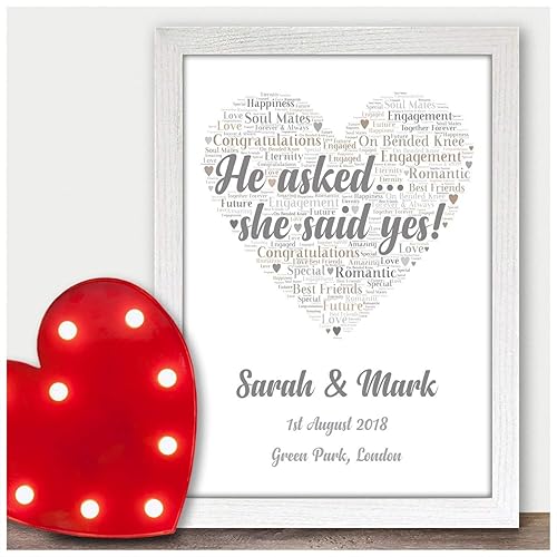personalised gifts for fiance