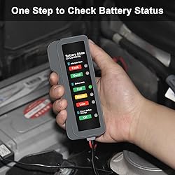 12V Car Battery Tester and Alternator