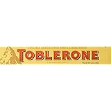 Toblerone Swiss Milk Chocolate with Honey and Almond Nougat, 3.52-Ounce Bars (Pack of 12)