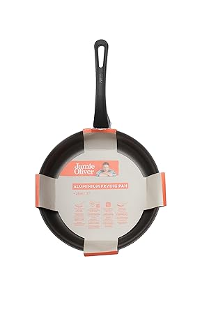 Jamie Oliver Bratpfanne 28 cm / Geeignet für alle Herdarten inklusiv Induktion / Hergestellt aus Premium Aluminium mit dreisc