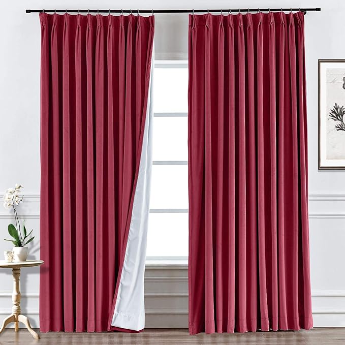 burgundy bedroom