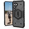 URBAN ARMOR GEAR UAG Designed for Samsung Galaxy S23 FE Case Pathfinder Clear Ash, Translucent Rugged Military Drop-Proof Impact Resistant Non-Slip Protective Cover