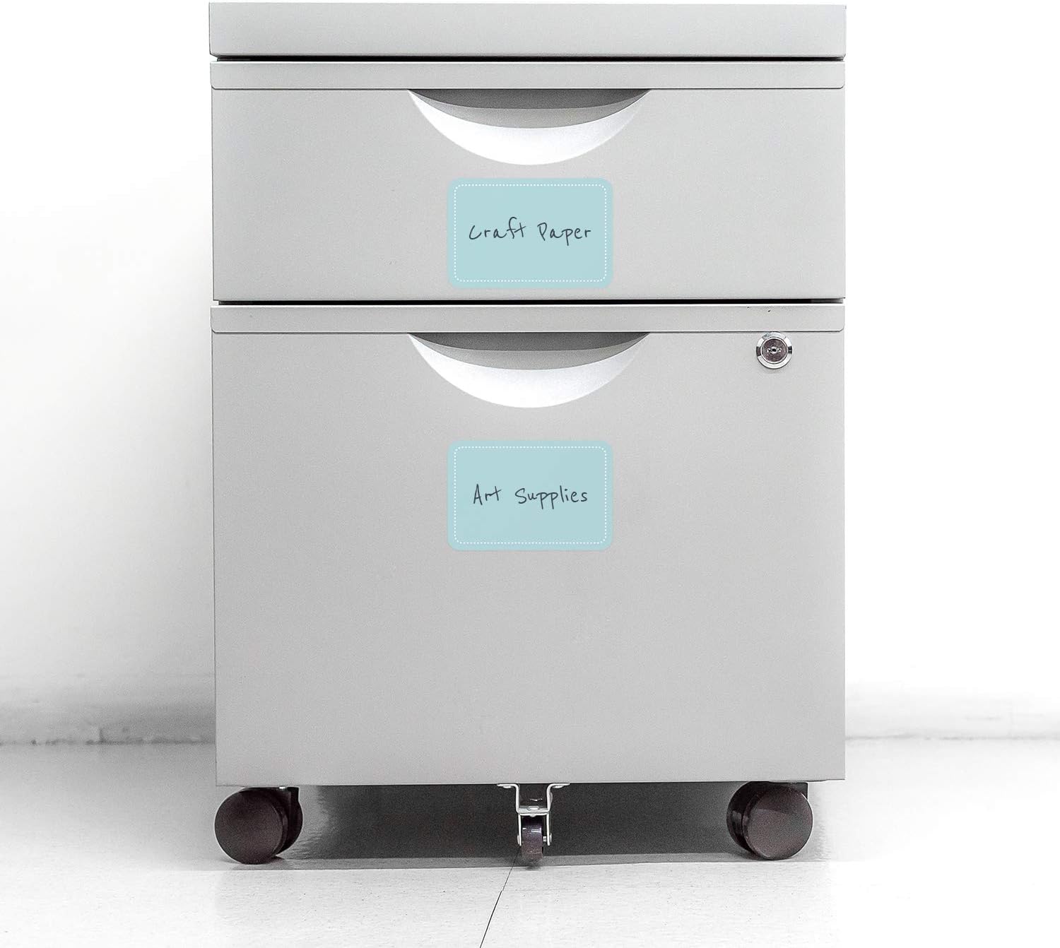 Sky Blue Write On Pantry Labels / 100 Reusable Storage Labels/Organization Labels/Water Resistant/Food & Spice Jar Labels for Pantry Organization : Office Products