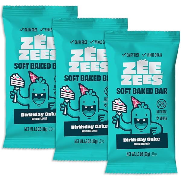 Amazon.com: Zee Zees Variety Pack Grahamz, Birthday Cake