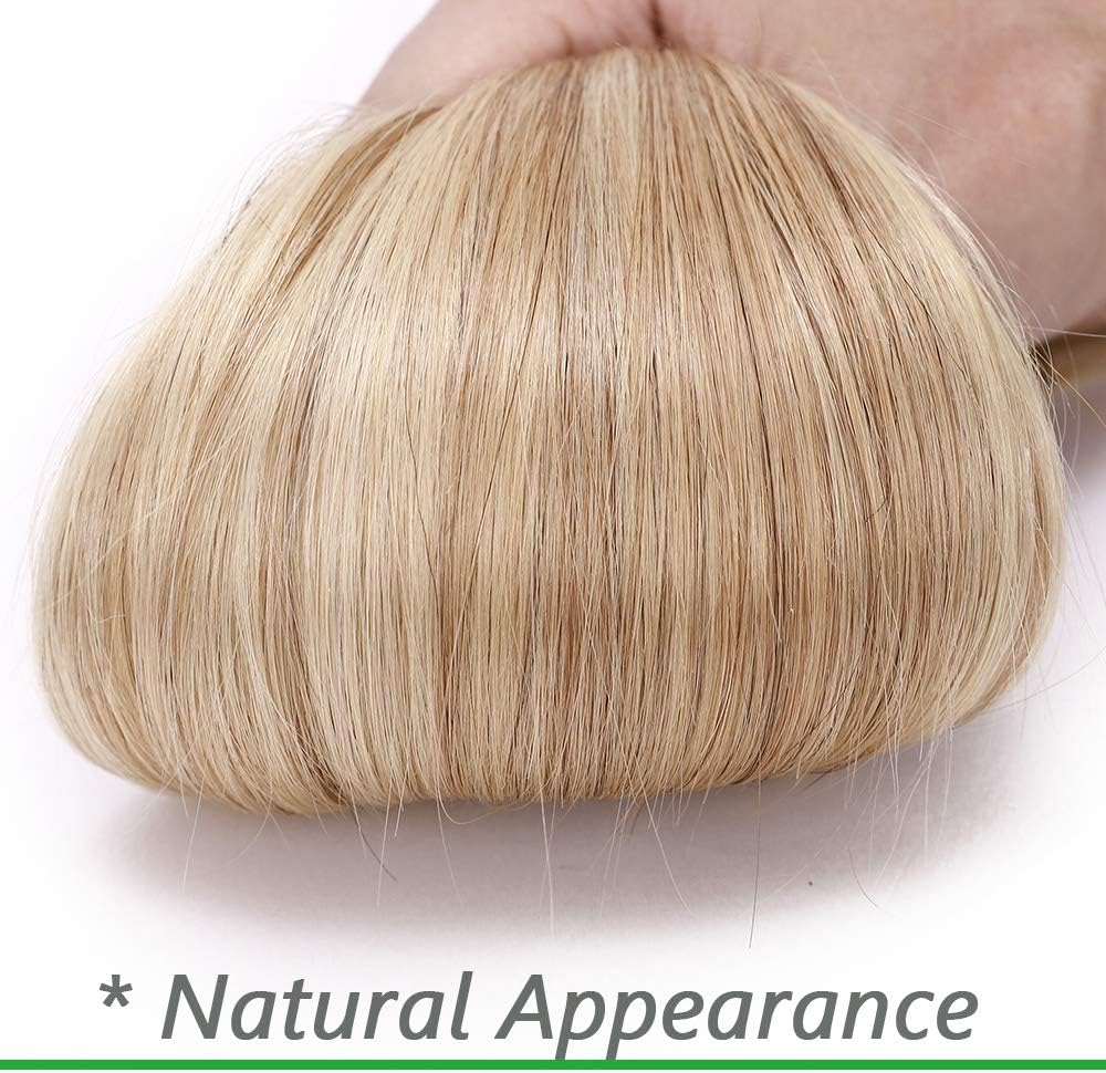 Silk-co One Piece Clip on Hair Extensions Seamless Clip in Hair Extensions Human Hair Highlighted 3/4 Half Head Real Remy Hair Extension (24"-60g - Image 4