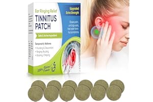 Topicy Tinnitus Relief for Ringing Ears, (50Pcs) Tinnitus Relief Patches, Natural Herbal Blend, Support Ear Tinnitus Relief