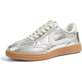 LUCKY STEP Women's Retro Fashion Sneakers Classic Casual Walking Shoes Non Slip Comfort Skate Shoes