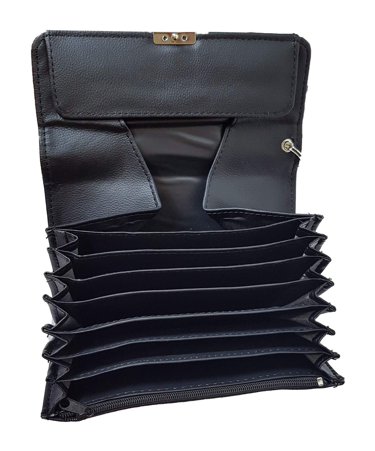 Einkaufszauber Kellner Taxi Wallet AS Black 18 x 11 cm, black, 18x11 cm, Classic