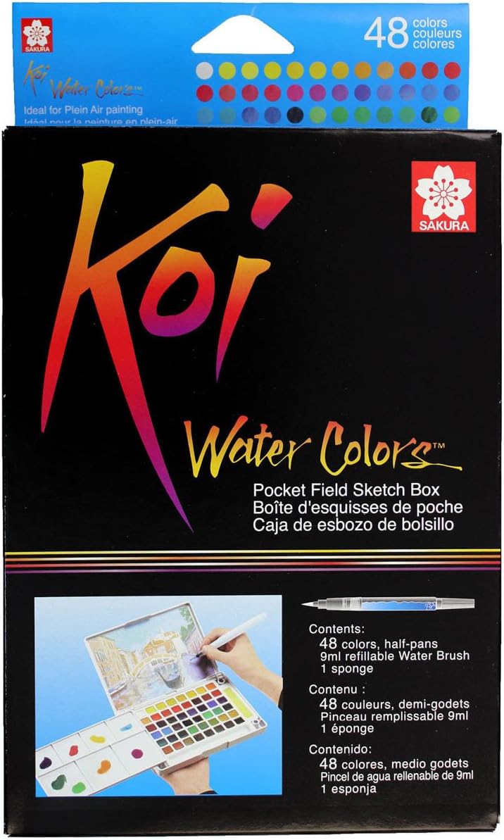 Sakura Koi Water Colors Pocket Field Sketch Box, multicoloured - Image 3