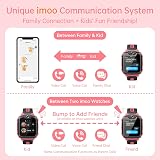 imoo Z1 Kids Smart Watch Rose Brand New Camera IPX8 Water-Resistant view 4