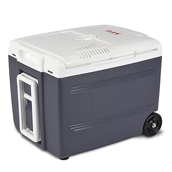 AEG Automotive Thermoelektrische Trolley Kühlbox 37 Liter, 12/230 Volt für Auto und Steckdose