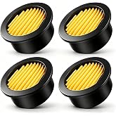 Tnuocke 4pcs Air Compressor Replacement Filter Elements,Air Compressor Intake Paper Filter Sound Muffler Accessories for generators,blowers, exhaust ports H-068
